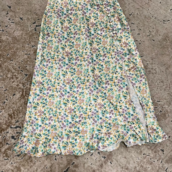NWT Zara Floral Midi Skirt - Picture 5 of 11